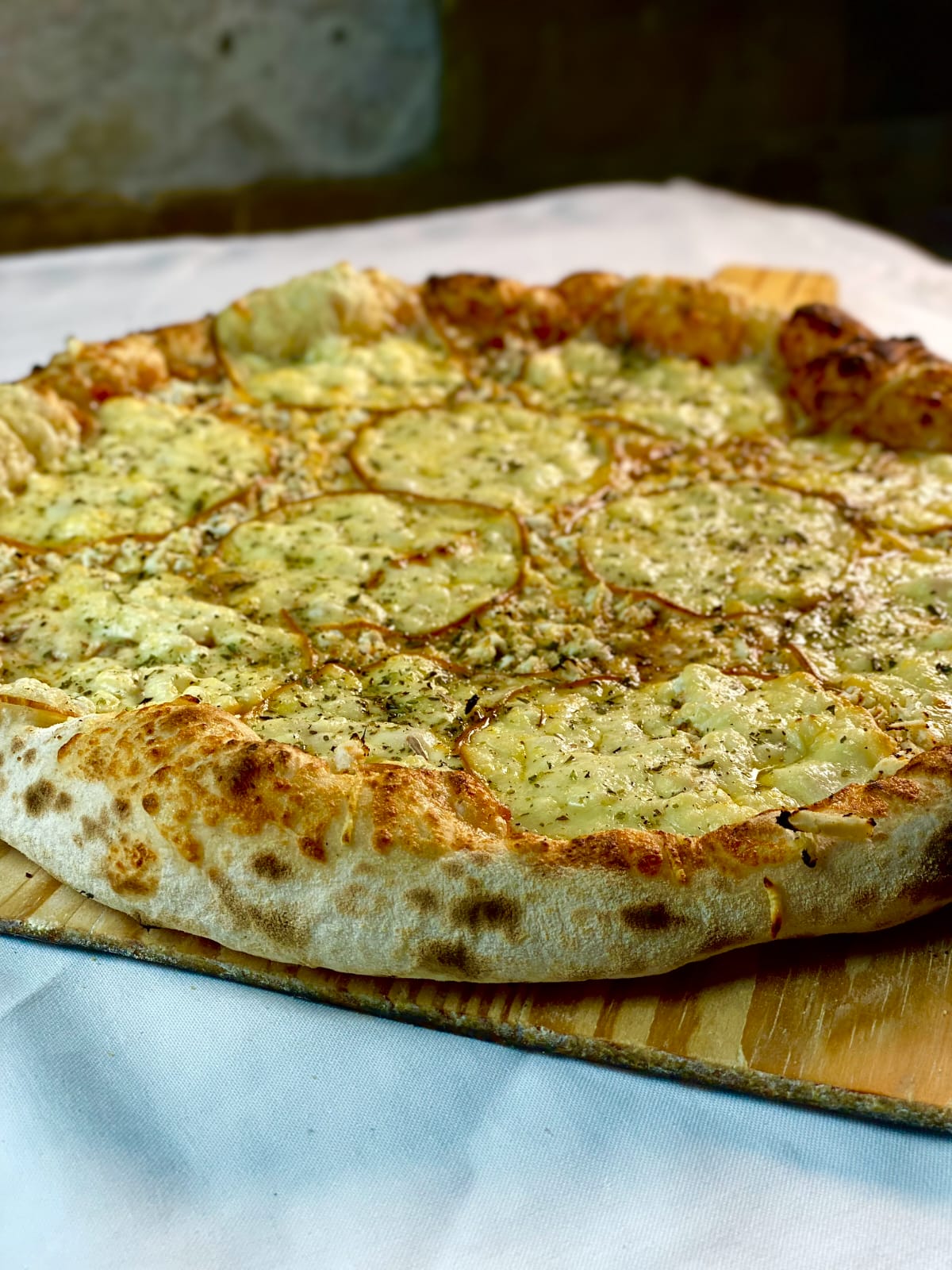 Pizza de quatro queijos